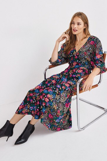 Buy Wrap Midi Dress from the Next UK online shop