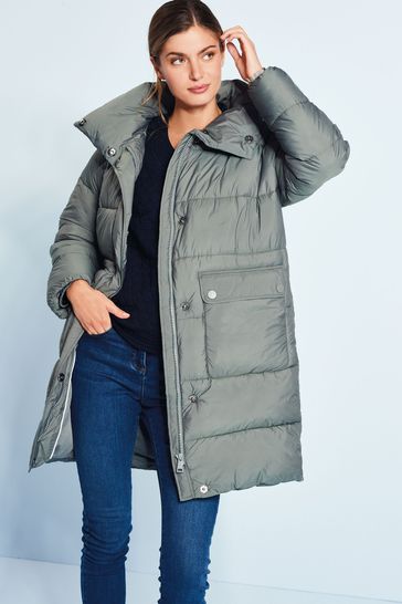 sage padded coat next