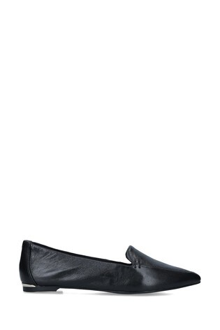 carvela black flats