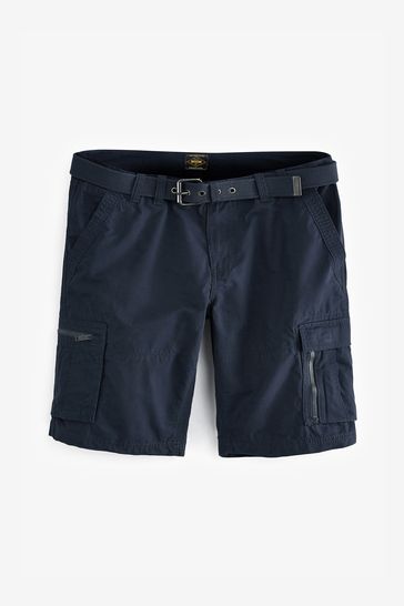 mens navy cargo shorts