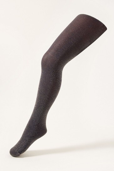 Buy Monsoon Blue Sparkle Nylon Tights 