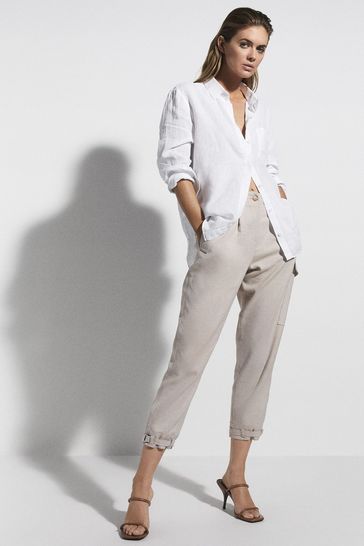 Reiss linen shirt clearance