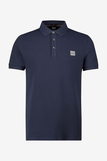 boss passenger polo navy