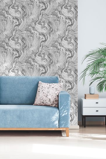 Buy Skinnydip Marble Wallpaper Sample from the Next UK online shop
