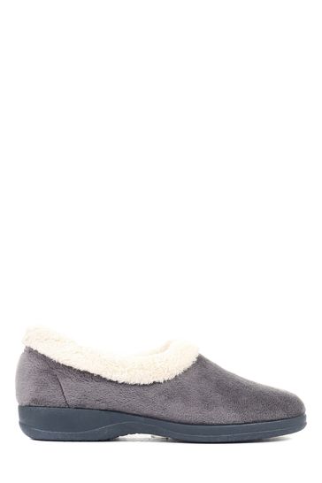 Grey full slippers Clearance