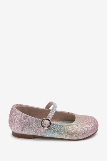 Next rainbow glitter shoes
