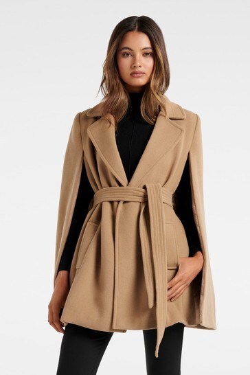 forever new brown coat