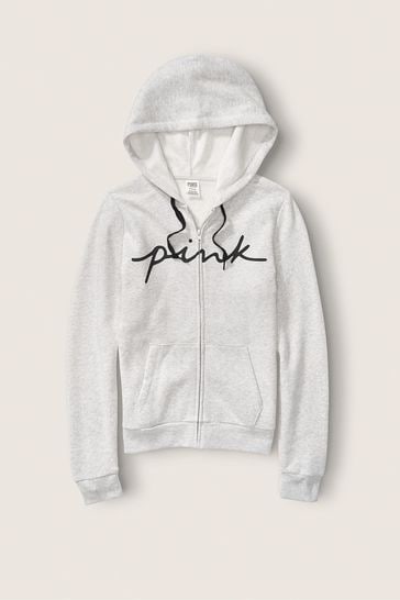 victoria secret pink grey jacket