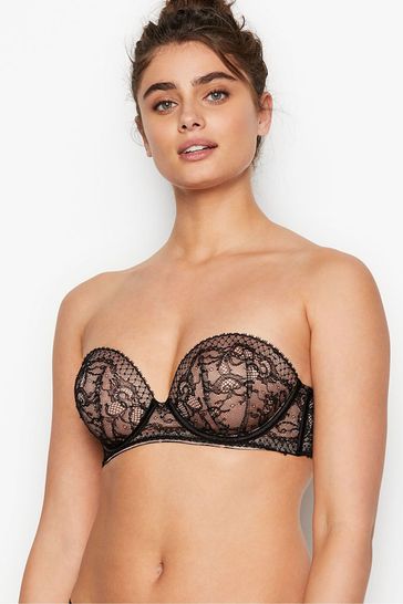 strap less push up bra