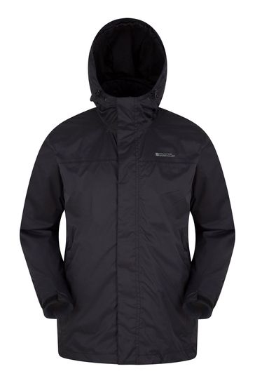 mens black waterproof parka