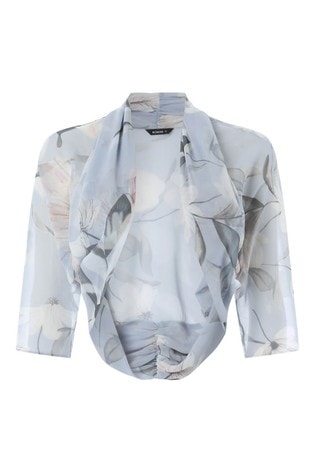 roman originals chiffon bolero