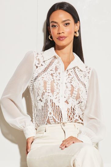 Lipsy white shirt Clearance