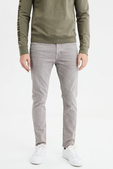 american eagle gray skinny jeans