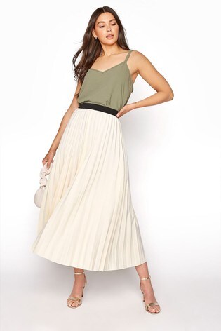 Buy Long Tall Sally Pleated Maxi Skirt ...