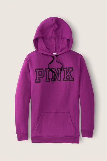 boxed campus pullover pink