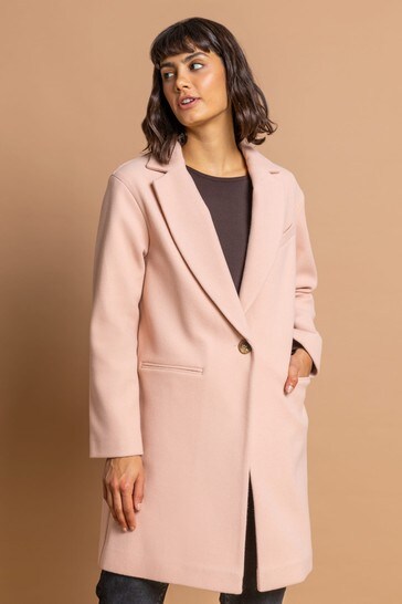 Buy Roman Rever Collar Long Coat From The Next Uk Online Shop