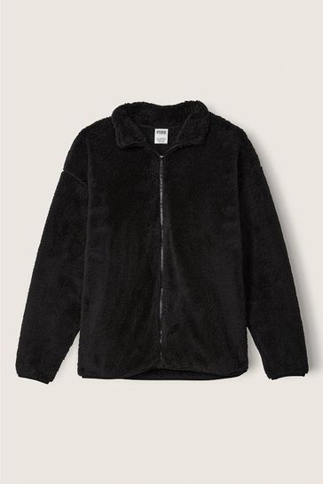 Secret PINK Teddy Full Zip Jacket 