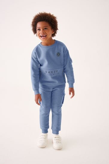 Buy Baker by Ted Baker Sweatshirt and Cargo Joggers Set from Next Australia