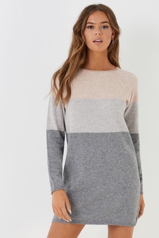 Buy Only Colourblock Jumper Dress from 