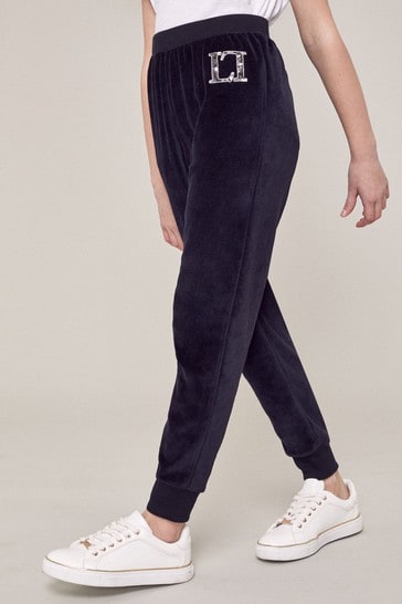 Buy Lipsy Black Velour Logo Jogger From The Fitforhealthshops Online Shop