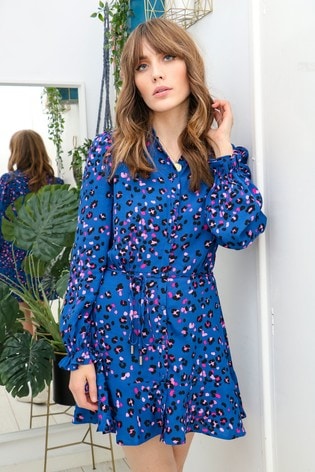 next blue shirt dress