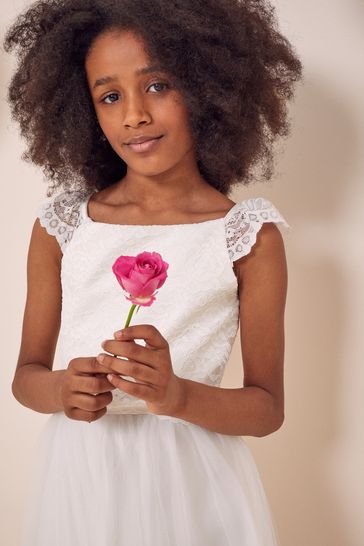 Lipsy girl lace bridesmaid dress clearance