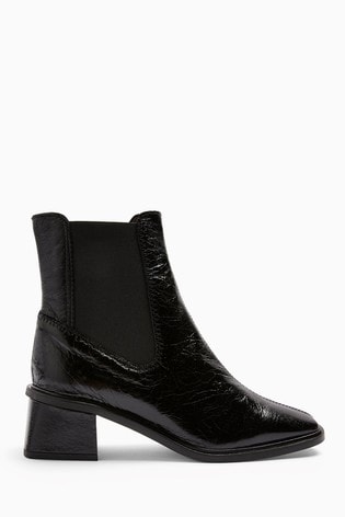next leather chelsea boots