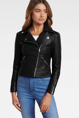 petite leather jacket