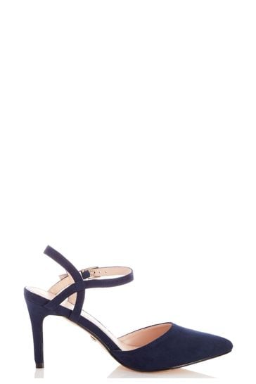 Buy Quiz Open Back Pointed Court Shoes 