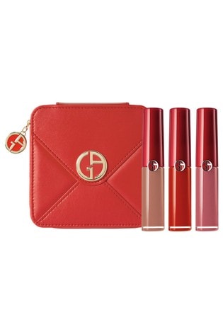 armani christmas lip maestro and pouch set