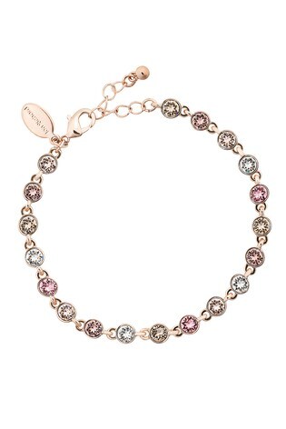 Buy Radiance Collection Mixed Pink Tennis Bracelet Embellished With  Crystals from the Next UK online shop