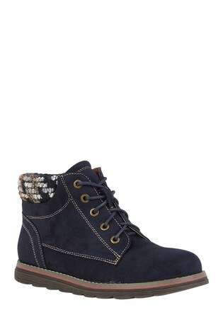 Buy Lotus Footwear Lace-Up Ankle Boots 