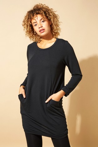 long sleeve cocoon dress