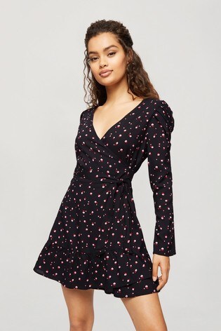 Buy Miss Selfridge Floral Fit And Flare ...