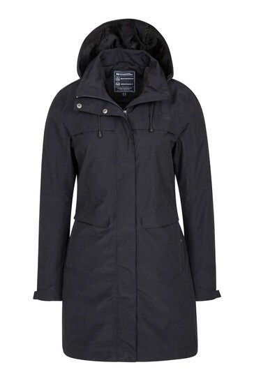 womens waterproof coat longer length