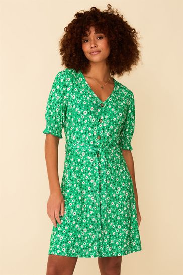 F☀F Green Floral Dress from the Next UK ...