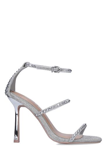 silver heels carvela