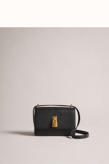 Buy Ted Baker Green Ssloane Padlock Detail Mini Shoulder Bag from