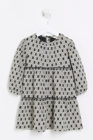 River island girls hotsell black dress