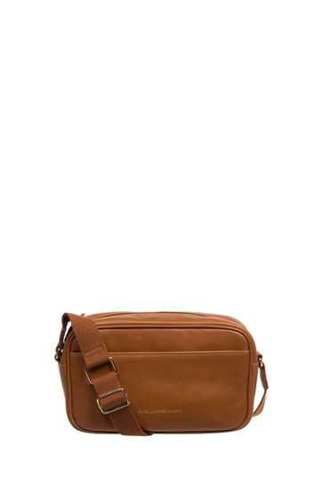 Pure Luxuries London Dion Nappa Leather Cross-Body Bag