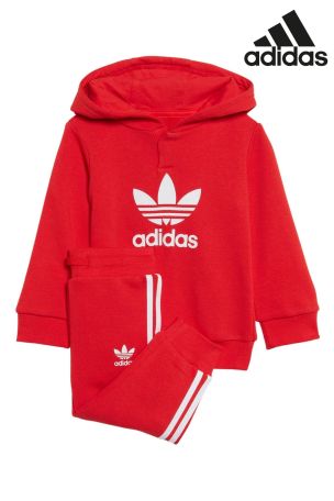 adidas Originals Infant Trefoil Hoodie And Joggers Tracksuit