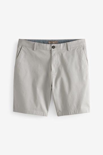 Mens light grey chino shorts discount