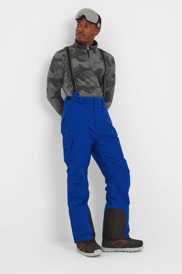 Tog 24 Mens Black Hurricane Ski Salopettes Trousers