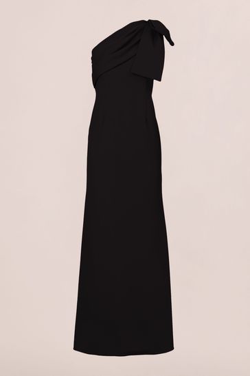 Adrianna papell long black dress clearance