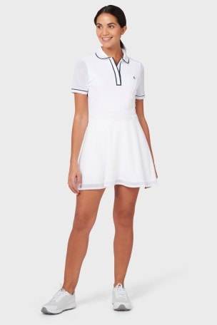 Original Penguin Tennis Ladies Veronica White Dress