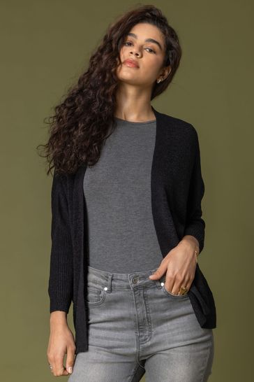 Buy Roman Tape Yarn Detail Cardigan from the Next UK online shop