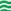 Green and White Wave Stripe