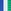 Tipped White/Blue/Green