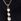 Gold Tone Karen Millen Crystal Flow Pendant