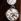 Silver Tone Karen Millen Crystal Flow Drop Earrings